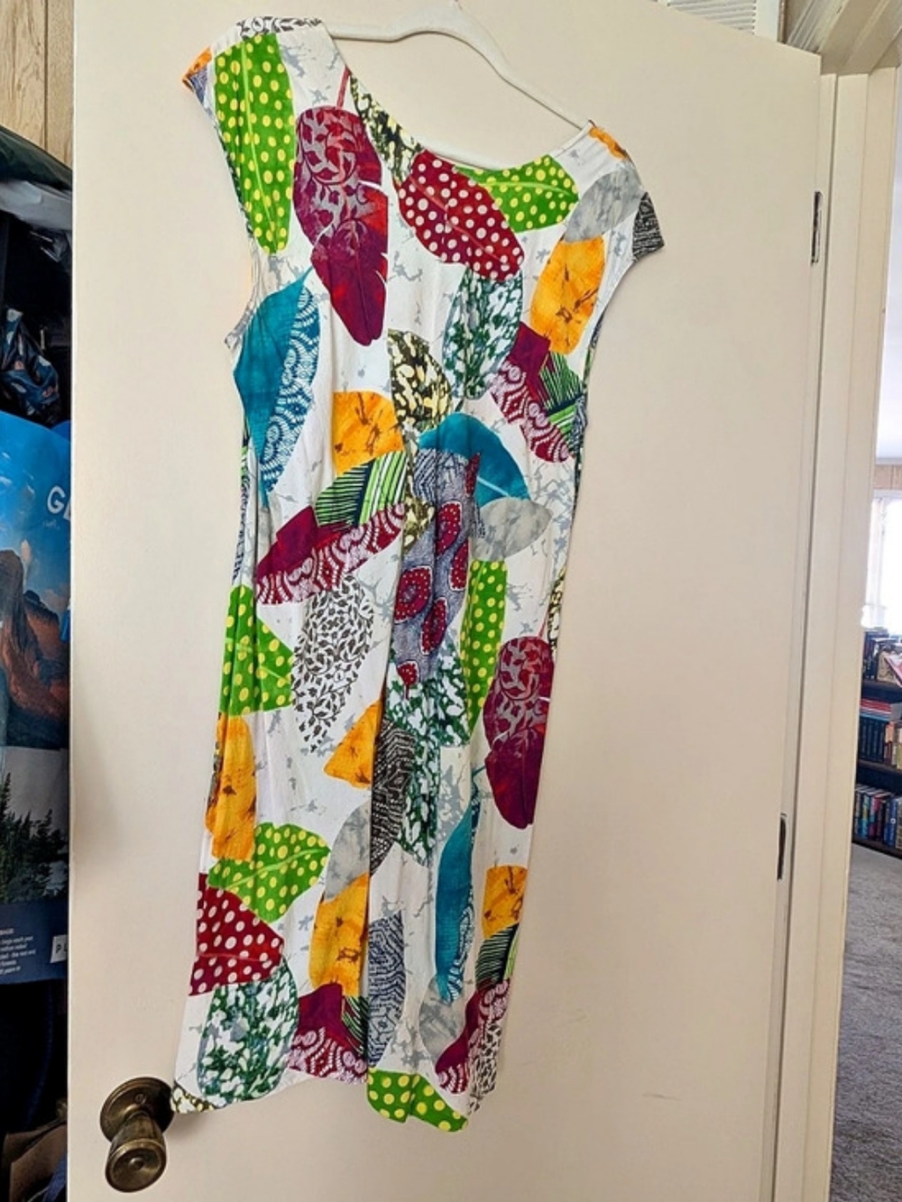 Jams World W309-SPEC Speckle Abstract Print Dress XL Like New